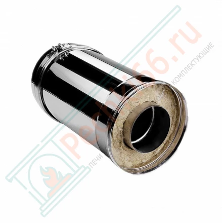 Сэндвич труба V50R с изол L=250 (AISI-321/0,5-AISI-304/0,5) d-200/300 (Вулкан)