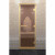 Стеклянная дверь для хамама в золотом профиле, бронза 190х70 (по коробке) (DoorWood)