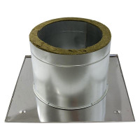 ППУ 600*600*240 с утеплением нерж/оц d-180/260 (УМК)