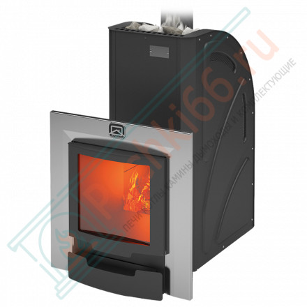 Печь для бани Каскад-18 ЛП Панорама (2018) (Теплодар)
