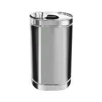 Бак для воды настенный, вертикальный (НЕРЖ-304/0,8мм) 53 л (Дымок)