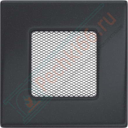 Решётка вентиляционная каминная графитовая 110х110 11G (Kratki)