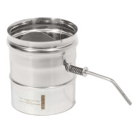 Шибер Моно ШМ(М)-Р (304-0.5) d-80 (ТиС Стандарт)