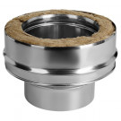 Переход моно-термо (НЕРЖ-321/0,8-НЕРЖ-439/0,5) d-130/210 (Дымок-Lux)