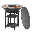 Fantastic Grill Везувий Ø 1000 (чаша+подставка+плита+решетка чугунная "СТЕЙК" Ø 450мм+крышка) Fantastic Grill Везувий Ø 1000 (чаша+подставка+плита+решетка чугунная "СТЕЙК" Ø 450мм+крышка)