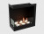 Биокамин 490 SL левый угол (LuxFire)
