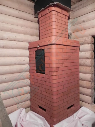 Газовая печь для бани № 06-ГТ 60 (Тройка) до 36 м3