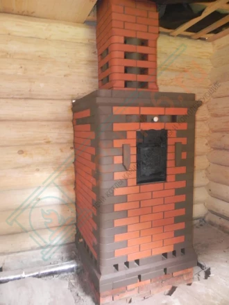 Газовая печь для бани № 06-ГТ 60 (Тройка) до 36 м3