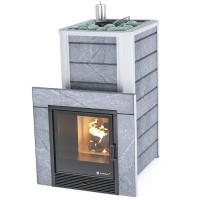 Газовая печь для бани ИзиСтим Ялта-35 талькохлорит