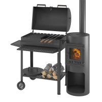 Мангал с печкой под казан Комбо «От Шефа» (Везувий) Мангал с печкой под казан Комбо «От Шефа» (Везувий)