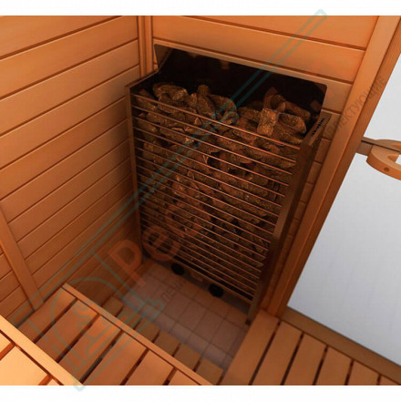 Электрокаменка MINI CIRRUS ROCK 3 CRR3-90NB-P (SAWO) до 14 м3