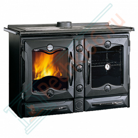 Печь с варочной поверхностью America NE, цвет чёрный (La Nordica)