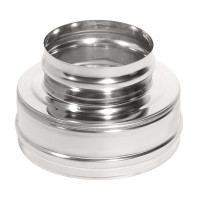 Конус КТ-Р с хомутом (316-0.5/304-0.5) d-150/250 (ТиС Промо)