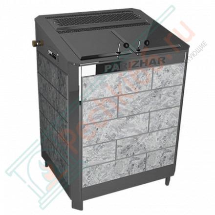 Электрическая паротермальная печь ПАРиЖАР 16 кВт, серпентенит «Бархат» (Инжкомцентр ВВД) до 20 м3