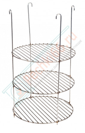 Этажерка для тандыра 3х ярусная d-290 мм (Россия)