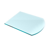 Стекло под печь камин SPK-3 сатин (белое) 1100х1100х6 мм