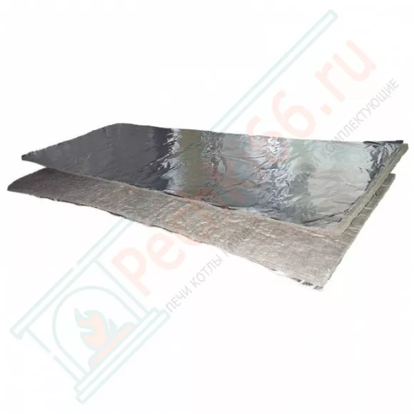 Базальтоволокнистый теплоизоляционный материал БВТМ-К, картон с фольгой, 1250*600*5 мм (Тизол) в Саратове