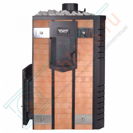 Печь для русской бани № 06МК-30 в кирпичном кожухе (Тройка) до 30 м3