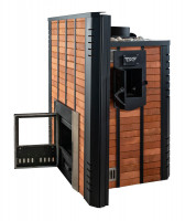 Печь для русской бани № 06МК-30 в кирпичном кожухе (Тройка) до 30 м3