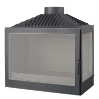 Чугунная топка LCI 007 GFLR, два боковых стекла (Liseo Castiron) 14 кВт