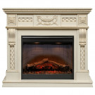 Каминокомплект Corsica - Слоновая кость с патиной с электрическим очагом Symphony 26'' DF2608-INT