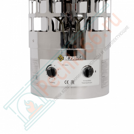 Электрокаменка напольная CILINDR - 90 (Везувий) до 13 м3