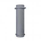 Чугунная НИЖНЯЯ труба для шибера 150/500мм (ТехноЛит) Чугунная НИЖНЯЯ труба для шибера 150/500мм (ТехноЛит)