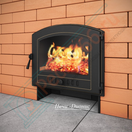 Печь банная Емельяныч под обкладку, с каминной дверцей 224 (Дионис)