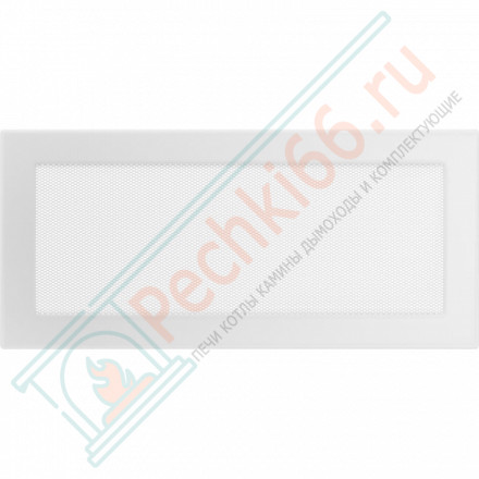 Решётка вентиляционная каминная белая 170х370 37B (Kratki)