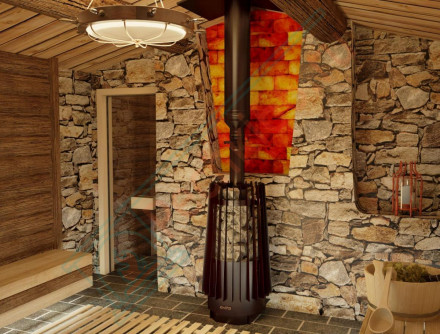 Печь для бани Cometa 180 Vega Window Pro (Grill’D)