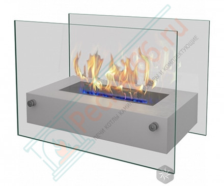 Настольный биокамин Iceberg, белый (ZeFire)