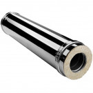 Сэндвич труба V50R с изол L=1000 (AISI-321/0,8-AISI-304/0,5) d-115/215 (Вулкан-Cerablanket)