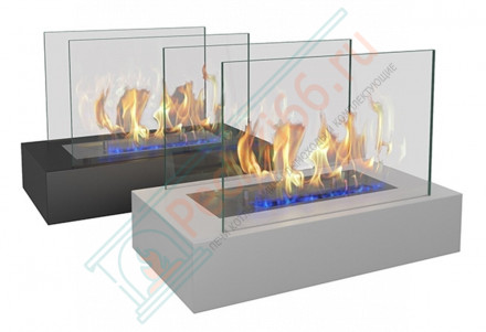 Настольный биокамин Galea, белый (ZeFire)