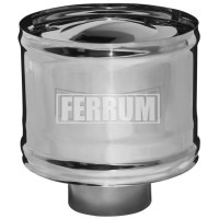 Зонт с ветрозащитой (НЕРЖ-430/0,5) d-150 (Феррум)