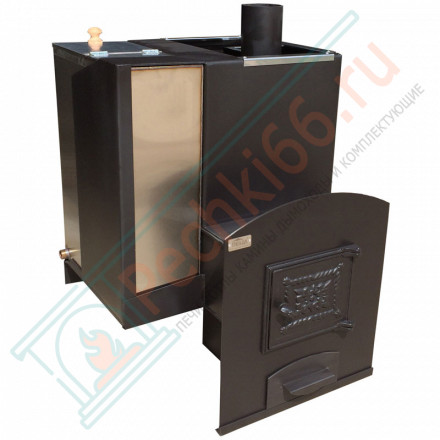 Печь для бани № 05 МИНИ, под обкладку, с баком 51 л (Тройка)