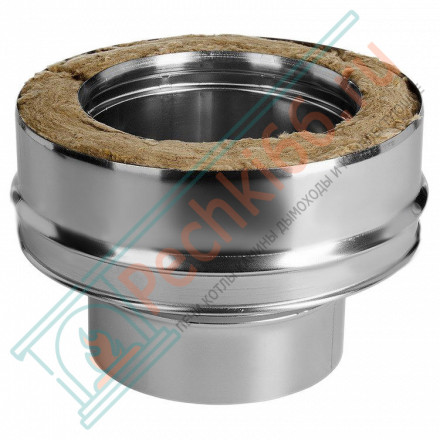 Переход моно-термо (НЕРЖ-321/0,5-НЕРЖ-439/0,5) d-180/260 (Дымок-Lux)