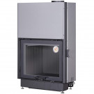 Топка Вега 800 PB подовое горение принтинг черный шамот (Экокамин)