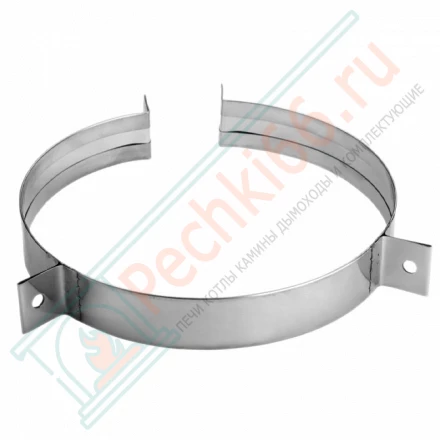 Хомут для растяжки на трубу с изол V50R (AISI-304/0,5) d-104/200 (Вулкан)