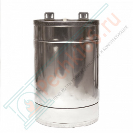 Бак выносной вертикальный для теплообменника (НЕРЖ-439/0,8мм) 80 л (УМК)