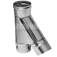 Тройник 45° (НЕРЖ-430/0,5) d-120 (Ferrum GS)