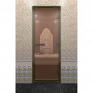 Стеклянная дверь DoorWood «Хамам бронза» в бронзовом профиле 2100х900 (по коробке) Стеклянная дверь DoorWood «Хамам бронза» в бронзовом профиле 2100х900 (по коробке)