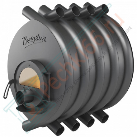 Печь отопительная АОГТ 02 со стеклянной дверцей (Везувий) до 400 м3