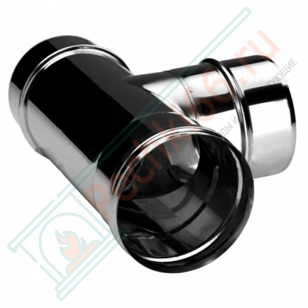 Тройник одностенный 90° (AISI-321/0,8мм) d-300 (Вулкан)