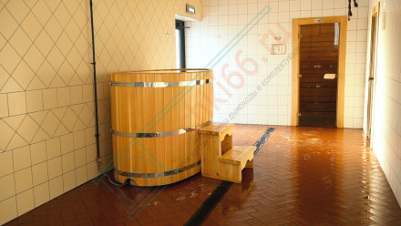 Купель кедровая овальная 100х170х120 (НКЗ)