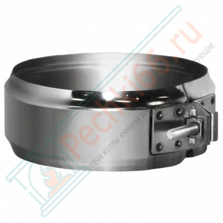 Хомут соединительный на трубу без изол (AISI-304/0,5мм) d-115 (Вулкан)