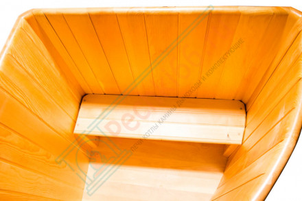 Купель кедровая угловая 130х130х120 (НКЗ)