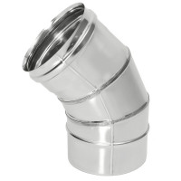 Отвод моно 45° ОМ-Р (316-0.5) d-100 (ТиС Промо)