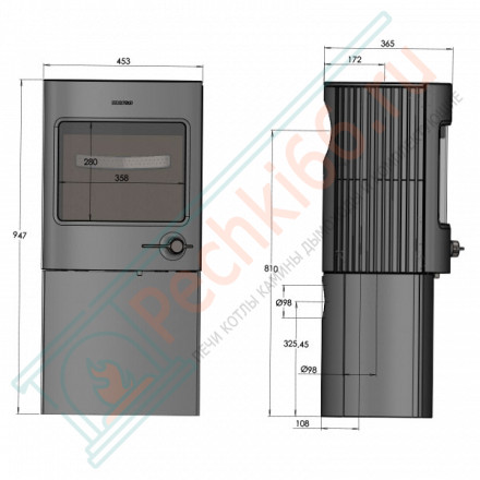 Чугунная печь Morsø 2890 (Morso)