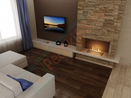 Биокамин автоматический 600 RC (Good Fire)