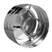 Зонт с ветрозащитой без изол (НЕРЖ-321/0,5) d-200 (Дымок-Lux) Зонт с ветрозащитой без изол (НЕРЖ-321/0,5) d-200 (Дымок-Lux)